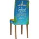 thumbnail image 4 of ABPHQTO Verano vacaciones palmera estrella de mar estiramiento silla cubierta protectora asiento funda para comedor Hotel boda fiesta conjunto de 4, 4 of 4