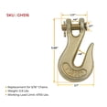 thumbnail image 2 of (20 Pack) 5/16 Grade 70 Clevis Grab Hooks Wrecker Tow Chain Flatbed Truck Trailer, 2 of 4