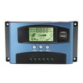 thumbnail image 2 of MPPT Contrôleur Solaire 12V 24V Double Écran LCD USB, Algorithme de Suivi de Puissance Maximale, Puce de Qualité Industrielle Multiple, 2 of 8