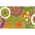 thumbnail image 5 of Blazing Needles Spun Polyester Outdoor Squared Seat/Back Chair Cushion-Color:Pike Azure, 5 of 5