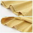 thumbnail image 5 of 5 Colors Girls' Cotton Short-sleeved T-shirt Leisure&nbsp;Summer Korean All-match Plain Color&nbsp;Top, 5 of 5