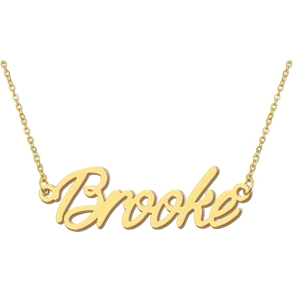 Personalized Name Necklace Custom Any Name Necklaces Jewelry For Womens New Mom Bridesmaid Gift[o3654]