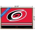thumbnail image 3 of NHL Carolina Hurricanes - Logo 21 Wall Poster, 22.375" x 34", Framed, 3 of 3