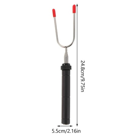 

5pcs Stainless Steel Meat Forks Kitchen Roasting Fork Outdoor Grill Meat Forks Grill Supplies
