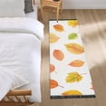 thumbnail image 3 of Yayeee Hallway Runner Rug 2'x6' Non Slip Machine Washable with Rubber Backing, Yellow Leaves, 3 of 8