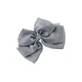 thumbnail image 5 of Scunci 1-PK BOW BARRETTE DK GREY, 5 of 6