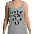thumbnail image 2 of Keeper of the Gender Tank Top Unisex X-Large Grey, 2 of 5