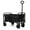 Black, variant on 35"L Folding Wagons, 360LBS Heavy-Duty Collapsible Outdoor Camping Utility Wagon Garden Beach Shopping Grocery Cart（34.6"L x 18.5"W x 30.5"H,106L）