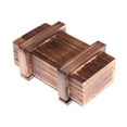 thumbnail image 2 of CNKOO 1PC Magic Compartment Wooden Puzzle Box With Secret Drawer Brain Teaser Kids Gift, 2 of 5