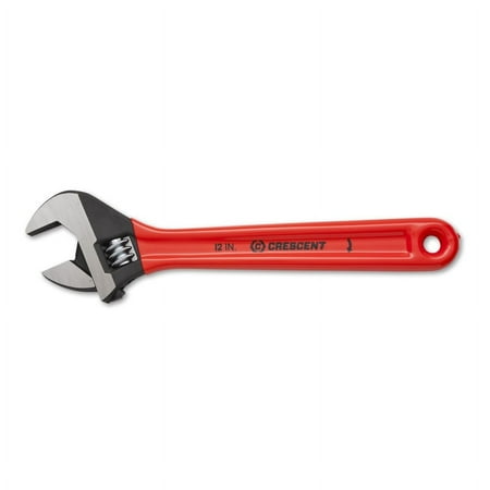 

1 Pc Crescent Metric And Sae Cushion Grip Adjustable Wrench 12 In. L 1 Pc