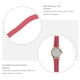 thumbnail image 4 of Reloj de cuarzo impermeable de moda para mujer, reloj de pulsera informal simple con correa de cuero PU, 4 of 5