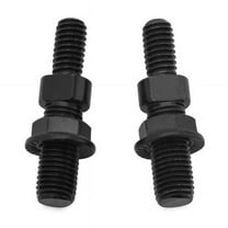 Kuryakyn 1893 Motorcycle Handlebar Accessory: Mirror Adapters for Ducati, Yamaha Motorcycles, Black, 1 Pair