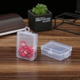 thumbnail image 3 of Plastic Storage Box Jewelry Bead Gadget Container Portable Table Organizer Clear, 3 of 8