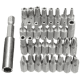 thumbnail image 4 of Yeacher 33pcs Inviolable CRV6150 Torx Hexagonal Bit Ensemble avec Support Magnétique pour Tous les Perceuses Tournevis Écrous Tournevis Bits Outils à Main avec Étui de Rangement, 4 of 6