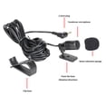 thumbnail image 3 of Micrófono de grabación portátil para exteriores para coche, dispositivo de grabación pequeño, interfaz de 2,5 MM, micrófono de grabación Bluetooth con cable, Collar autoadhesivo Guardung EL007158-00, 3 of 5