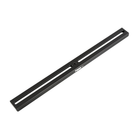PETSOLA Telescope Mounting Plate Metal Plate Aluminum Alloy Professional 450mm Replace Easy to Install Mounting Fixing Plate Black