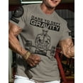 thumbnail image 5 of Gymish Dare to Defy Gravity Workout Muscle Tank Top  for Men – Funny Gym Shirt, Men's Athletic Tee, Lifting T-Shirt, Workout Clothes for Men, Fitness Apparel, 5 of 5