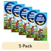 (5 pack) Kraft Mac and Cheese with Super Mario Power-Up Pasta Shapes, 1 Box, for Easy Dinner or Dinner Sides, Original Flavor, No Artificial Flavors, Preservatives or Dyes, 5.5 oz