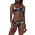 thumbnail image 3 of Ocean Blues Women's Full Coverage Bikini Bottom Mid Rise Ruched Sides Swim Bottoms, 3 of 6