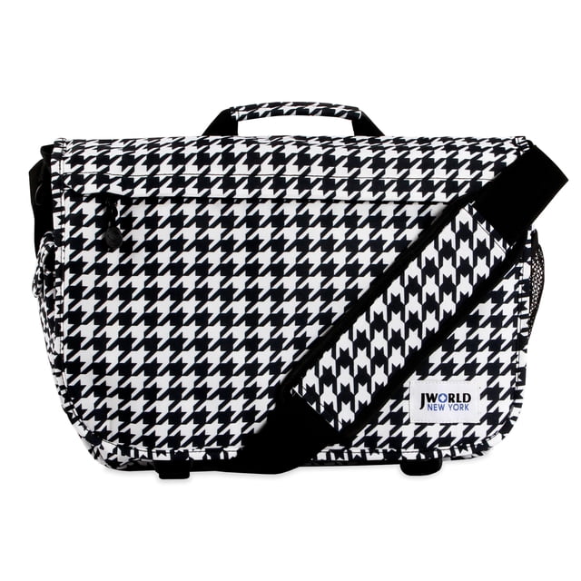 Bandolera J World Thomas 16 con funda para portátil en forma de pata de gallo