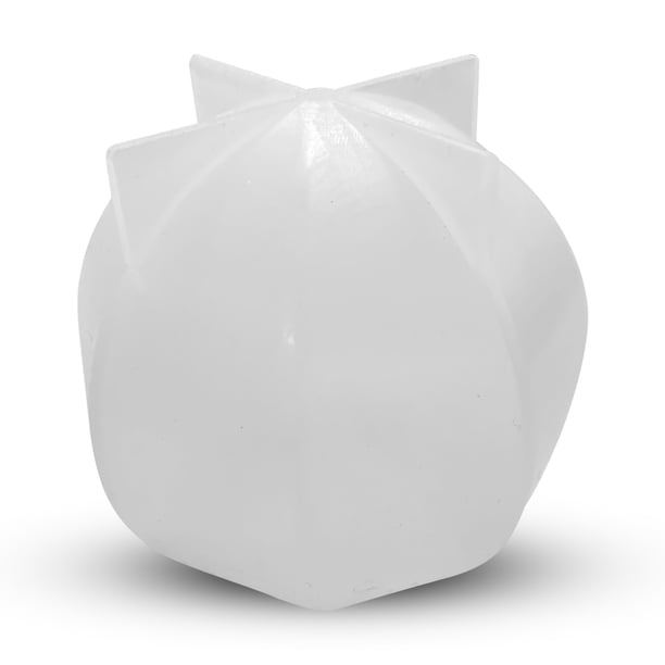 sweethay Molde de DIY Molde de silicona portátil Resina Moldes no pegajosos Velas domésticas Elaboración de regalos para Año Nuevo Forma de Type3 NO3 sweethay HA010559-03