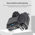thumbnail image 4 of JLwin JL-Z8 Camera Metal Extension Base Plate Mount Bracket Aluminum Alloy with Arca QR Plate Slot & 1/4 Inch Screws Holes Compatible with Nikon Z8, 4 of 5