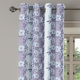 thumbnail image 3 of Ambesonne Grommet Curtain, , 50"x63", Pale Eggplant Soft Blue, 3 of 5