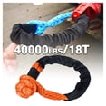 thumbnail image 2 of Best Sport Soft Shackle 12mmx60cm (1 Pcs)  40000 Lbs. Max. Strength Soft Shackle Recovery Rope With Sleeves For SUV ATV ,Durable & Safe, 2 of 7