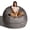 Gray, variant on Jaxx Basics 5 Foot Large Adult Bean Bag Chair, Oversized with Filler, Beige