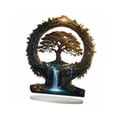 thumbnail image 2 of Flynix 2D Tabletop Water Fountain Decor Acrylic Desktop Plaque for Table Desk Shelf, 2 of 10
