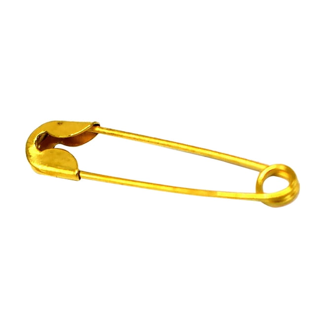 ZLight 100 Small Tiny Gold Metal Steel Mini Safety Pins 2cm 20mm gold 1Set