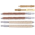 thumbnail image 4 of Juego de cepillos de algodón de cobre para tubo de tubo de caza, juego de herramientas de mantenimiento de herramientas de caza, 22 cabezales de cepillo de 5,56 mm sidaley OD000685-02, 4 of 7