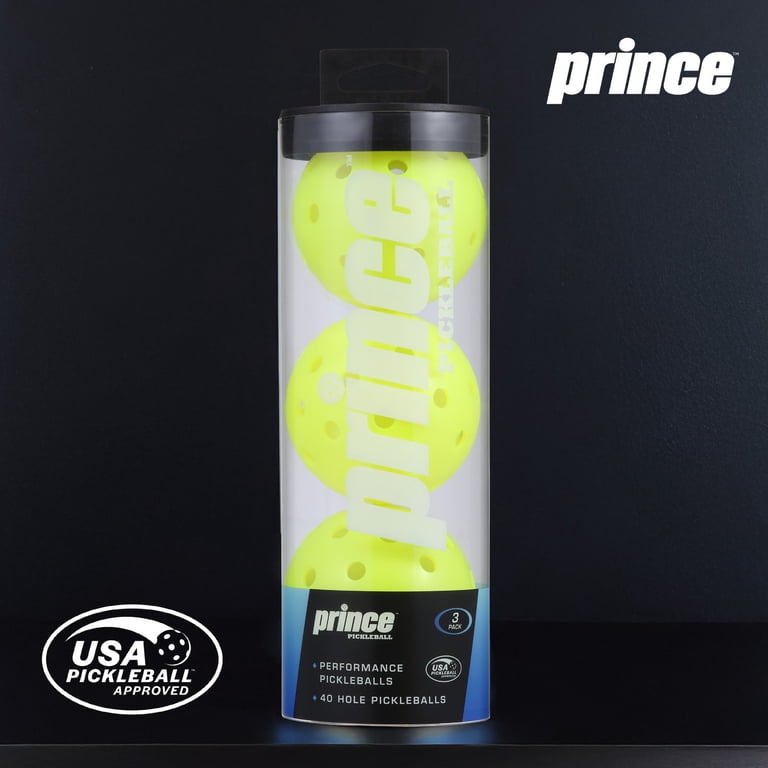 Prince Outdoor Pickleball Balls, 3 Pack with Jar photo 6