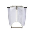thumbnail image 1 of Brookside Design MRWH - Mobile Rack - Support de Plan - Mobile - Acier Lourd - Argent, beige Sable, 1 of 9