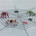 thumbnail image 3 of Telaraña de telarañas para decoración de y exterior de Halloween - Negro 9 Soledad Halloween Spider Wed, 3 of 7