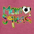 thumbnail image 2 of Wild Bobby, Soccer Mom Squad, Sports, Unisex Crewneck Graphic Sweatshirt, Vintage Heather Red, Large, 2 of 4