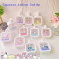 thumbnail image 2 of Sanrioed Cinnamoroll Hello Kitty Melody Kuromi Pochacoo-botella de loción exprimible, líquido de lavado de manos portátil, botella vacía, 2 of 4