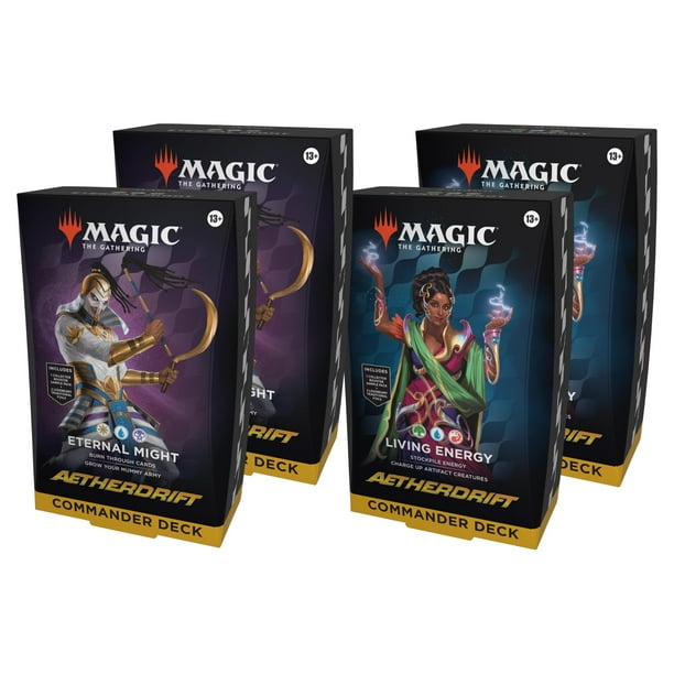 Paquete Commander Deck Magic The Gathering Aetherdrift x2