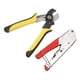 thumbnail image 5 of Kit de herramientas para crimpar cables coaxiales RG59 y RG6, con pelacables, juego de destornilladores y conector de compresión., 5 of 14