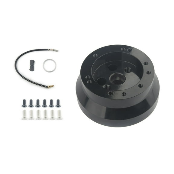 5-6 Hole Aluminum Steering Wheel Hub Adapter Kit Compatible for Chevrolet Type B