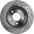 thumbnail image 4 of New Performance Rotor Brake Disc Compatible With Jeep Cherokee Limited 6 Cyl 4.0L Cherokee Sport 6 Cyl 4.0L Wrangler X 1999-2006 By 5396 19906 76923 105111 145276, 4 of 7