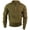 Olive Drab, variant on Rothco 2049 Men Quarter Zip Acrylic Commando Sweater, Black - 3XL