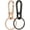 Gold Black, variant on Metal Keychains Keyring Key Chain Ring Clip Holder Organizer for Home Car Keys Key Finder Women Menomen Men