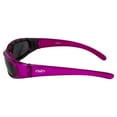 thumbnail image 3 of Global Vision Lunettes de Moto Rembourrées pour Femmes Chicago Monture Rose Résistante aux Rayures avec Lentille Super Foncée, 3 of 7