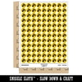 thumbnail image 2 of Beach Ball 200+ Round Stickers - Yellow - Matte Finish - 0.50" Size, 2 of 3
