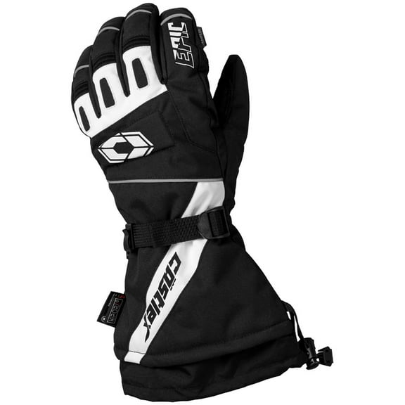 Castle X Epic Plus Mens Snow Gloves Black/White XL