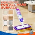 thumbnail image 4 of DR DAPPER Reusable Microfiber Power Mop Refill Pads Compatible with SwifferPowerMop, 3 Pack (Mop is Not Included), 4 of 7