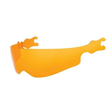 HJC HJ-V5 SUN VISOR (HI-DEF ORANGE), Anti-Scratch Finish Easy Installation Size: ONE SIZE Optically correct 3D shield design rated at 95% UV resistant.., By HJC Helmets Ship from (Best Rated Bluetooth Motorcycle Helmets)