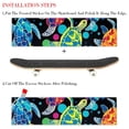 thumbnail image 2 of Turtle Skateboard Stickers Pack of Two - Emery Surface, PVC Back, 8.8x32.6in/22.4x83 cm - Skateboard Accessories for Personalizing Your Board, 2 of 5