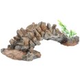 thumbnail image 1 of SEWACC Habitat pour Tortue Mini Pont de Jardin en Résine Toucher Naturel Lot de 1, 1 of 8